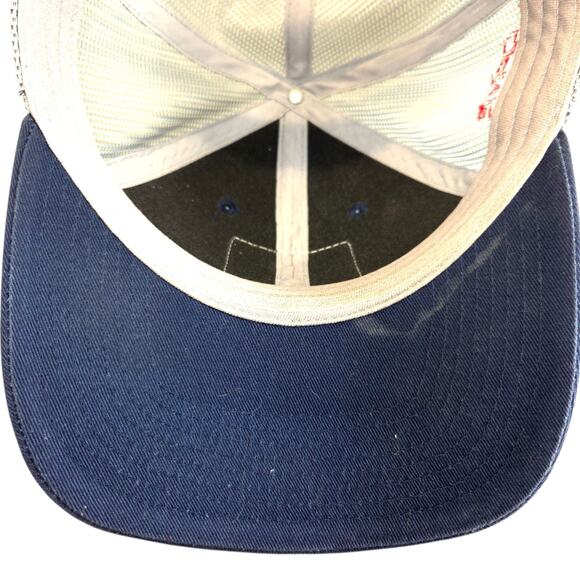 Porsche Hat Cap Snap Back Dark Blue Shield Stallion Logo Drive OKC Oklahoma City - Picture 8 of 8